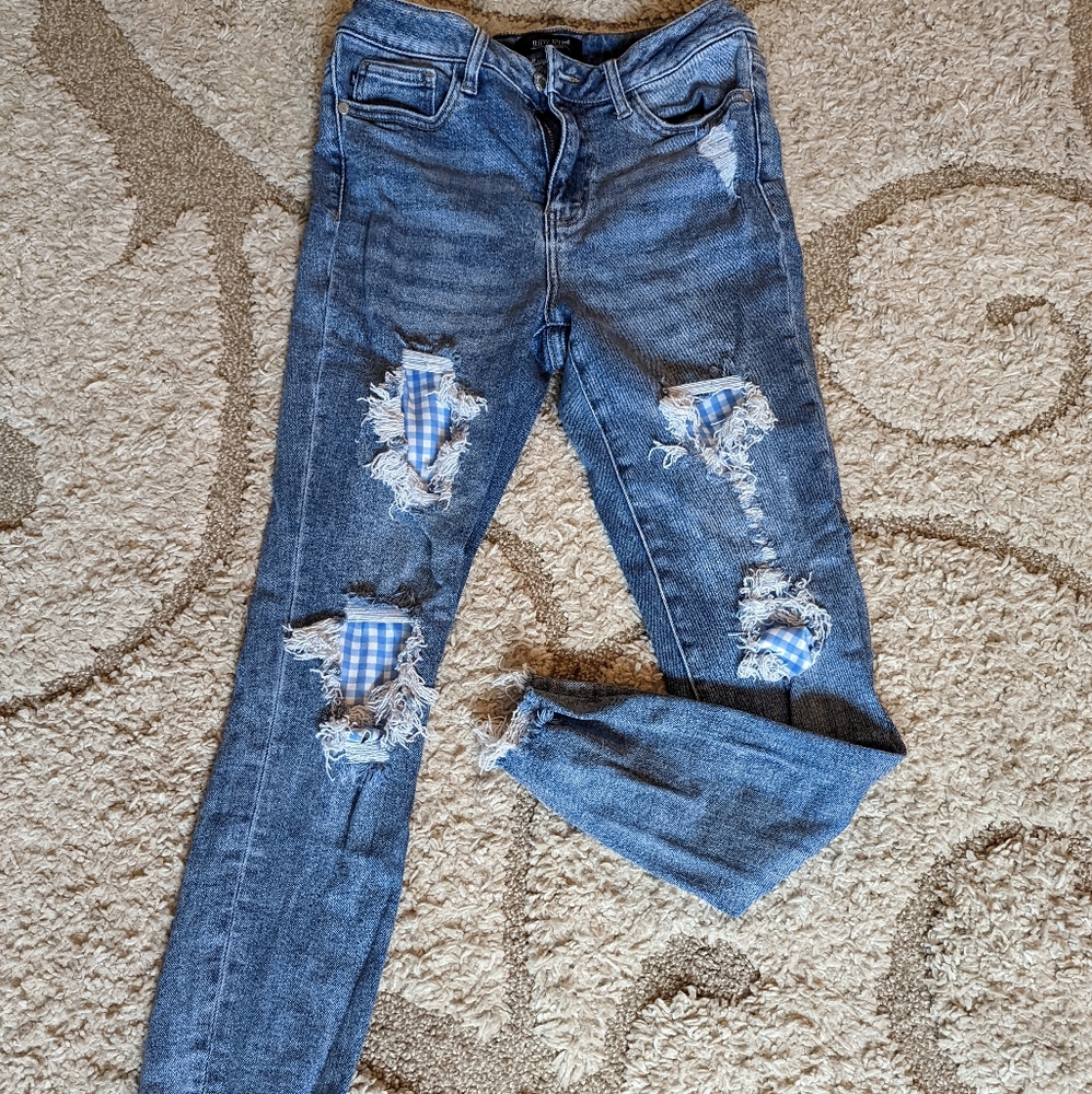 Gingham patch Judy blues